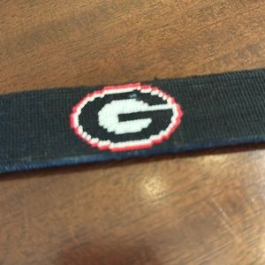 Snatchers and Branson NWT UGA needlepoint belt